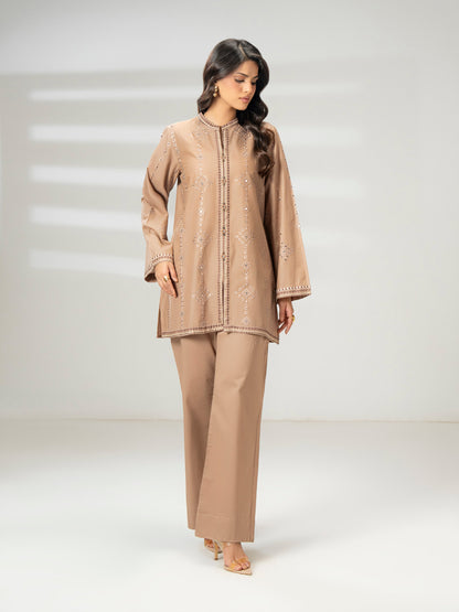 Cambric Co-ord Set- Embroidered