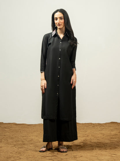 Cambric Shirt-Embroidered (Pret)