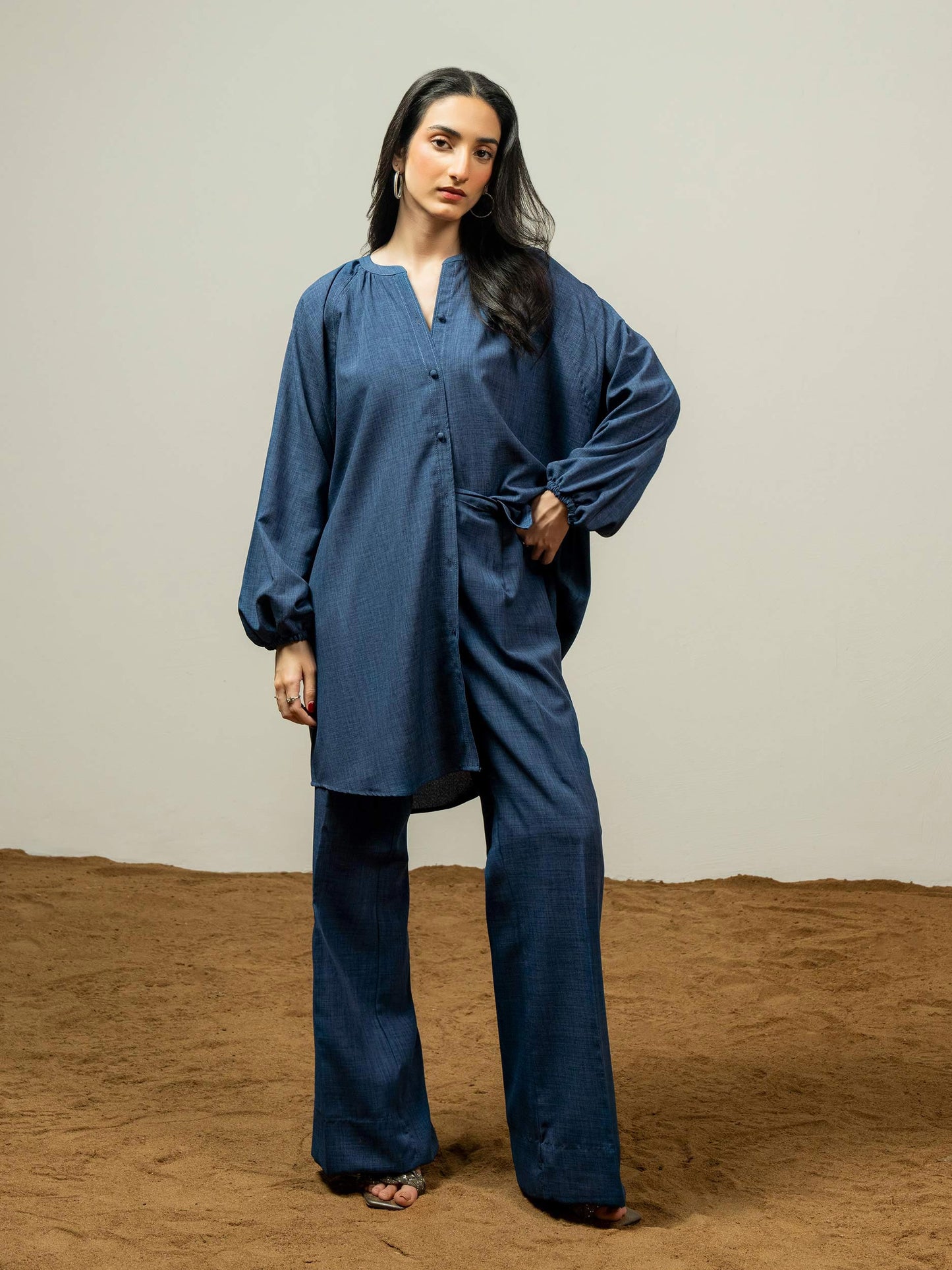 2 Piece Yarn Dyed Suit-Dyed (Pret)