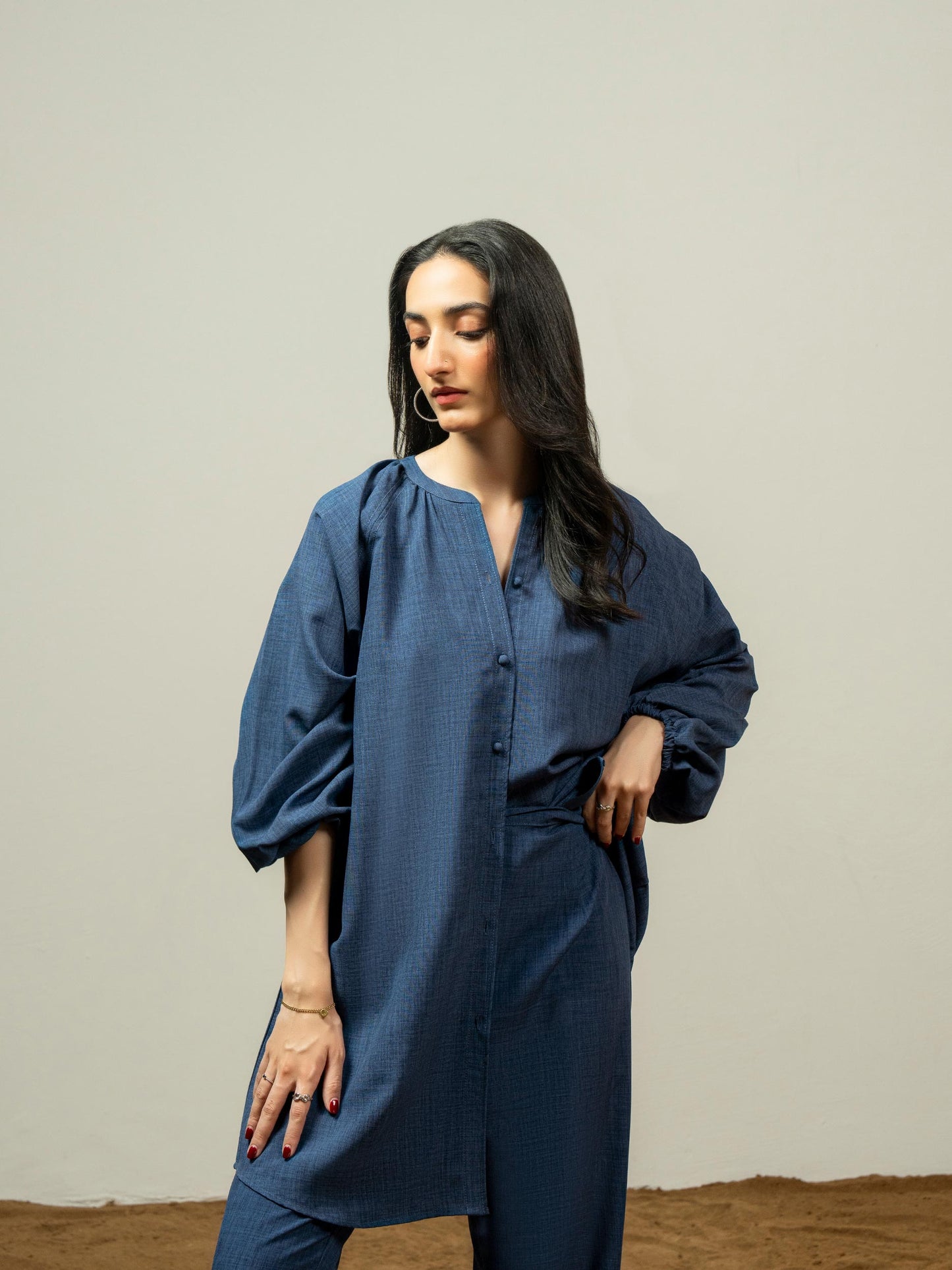 2 Piece Yarn Dyed Suit-Dyed (Pret)