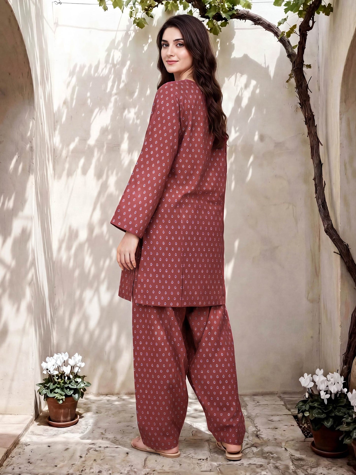 2 Piece Lawn Suit (Pret)