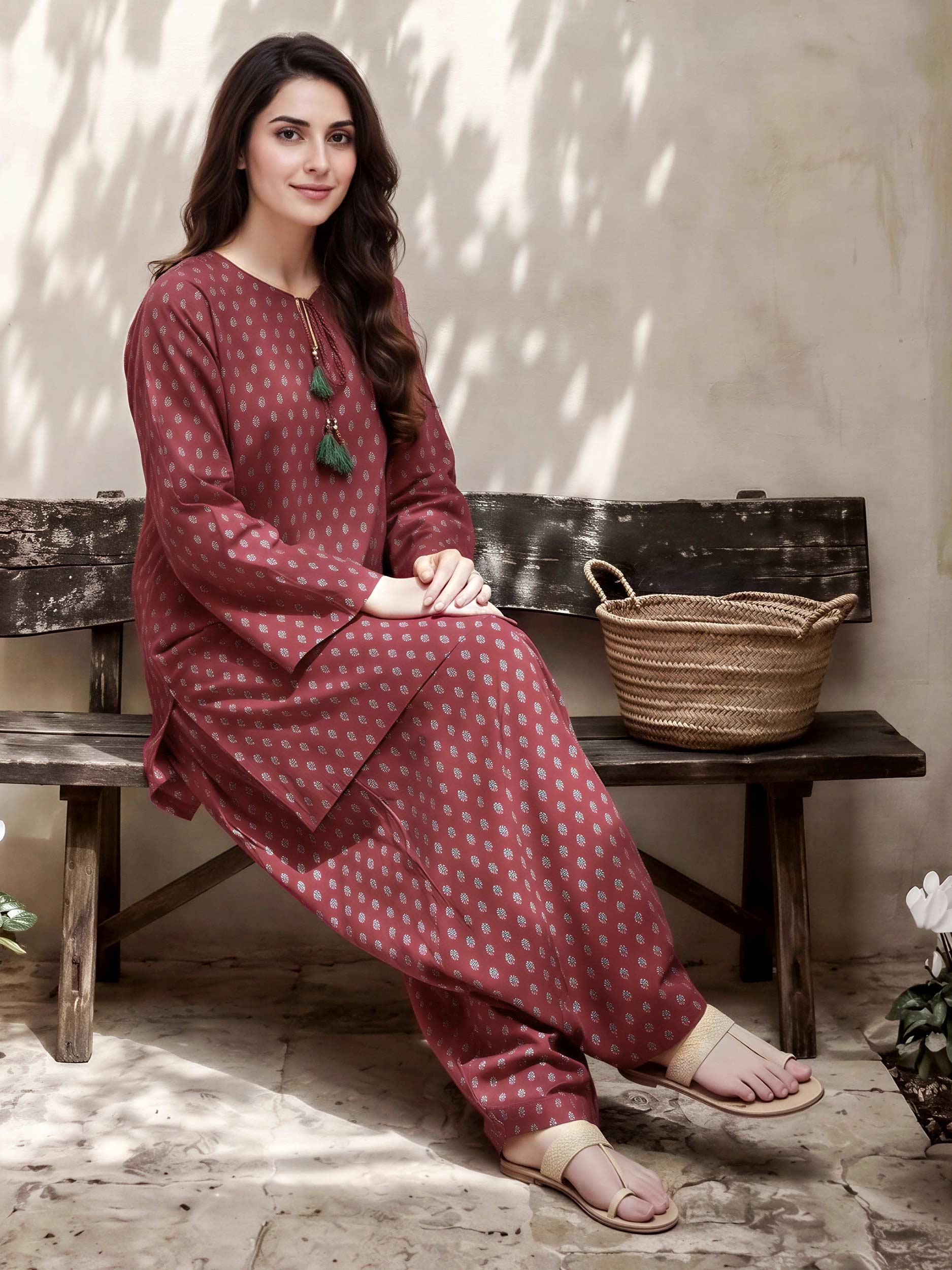 2 Piece Lawn Suit (Pret)