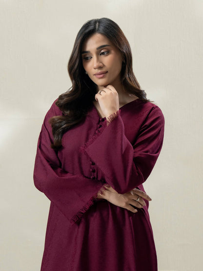 2-Piece Self Jacquard Suit (Pret)