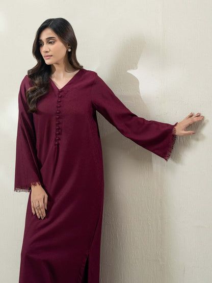 2-Piece Self Jacquard Suit (Pret)