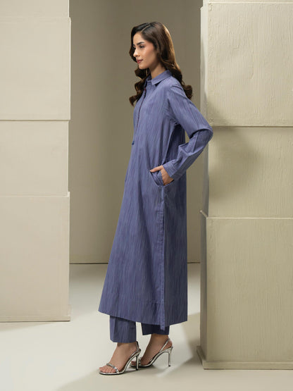 2 Piece Yarn Dyed Suit (Pret)