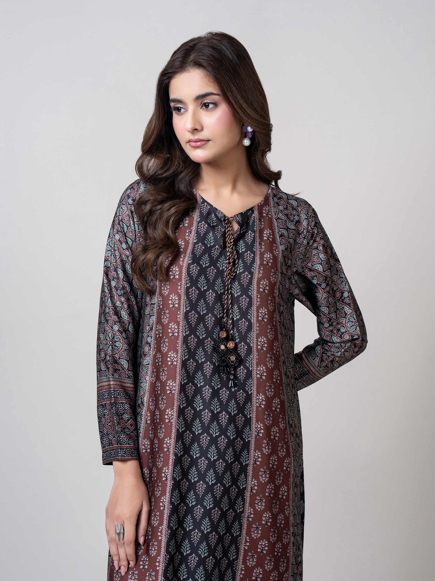 2 Piece Silk Suit (Pret)