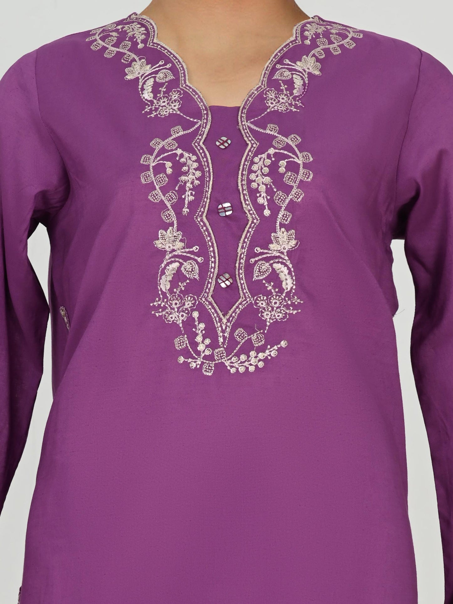2 Piece Lawn Suit- Embroidered (Pret)
