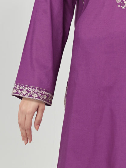 2 Piece Lawn Suit- Embroidered (Pret)