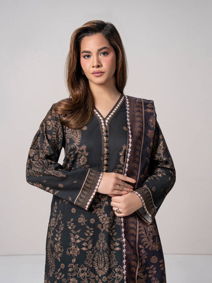 3 Piece Khaddar Suit (Pret)
