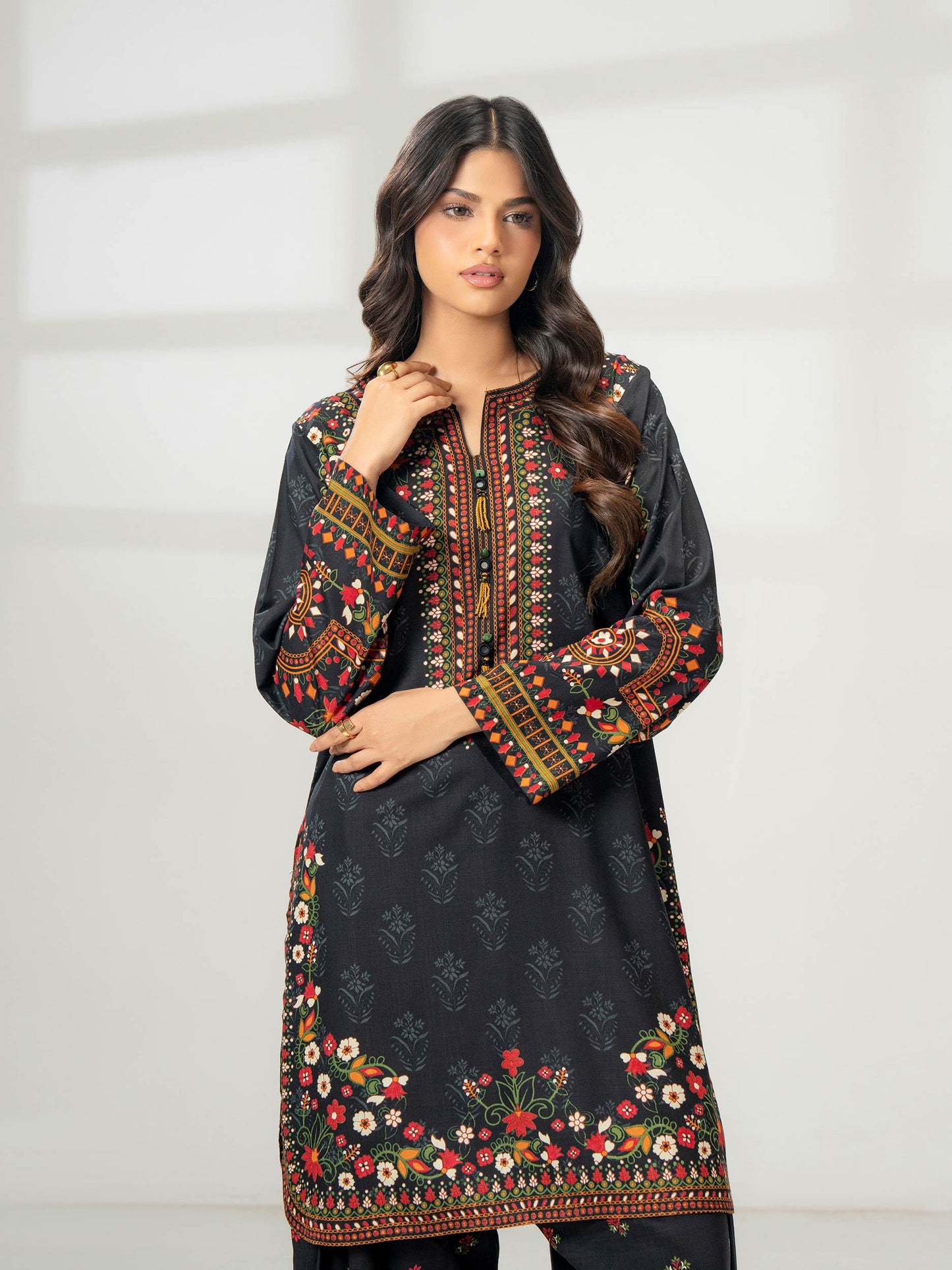 2 Piece Viscose Suit-Printed (Pret)