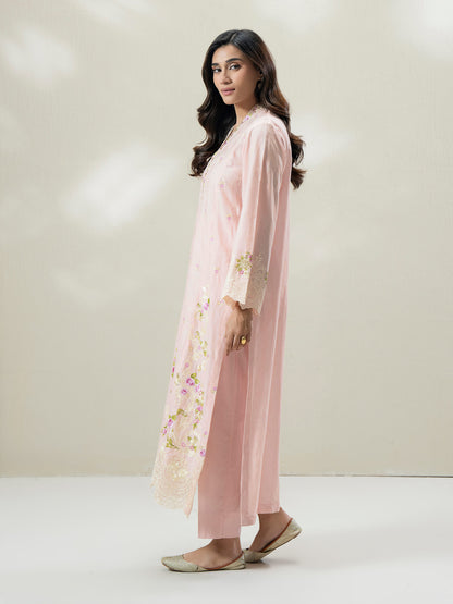 2-Piece Jacquard Suit-Embroidered (Pret)