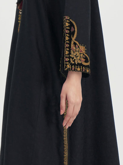 3 Piece Self Jacquard Suit- Embroidered (Pret)