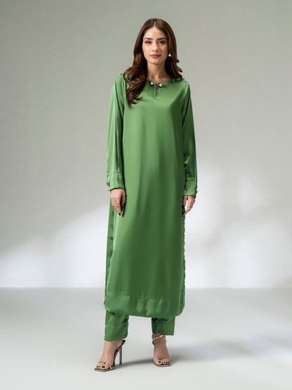 2 Piece Silk Suit (Pret)