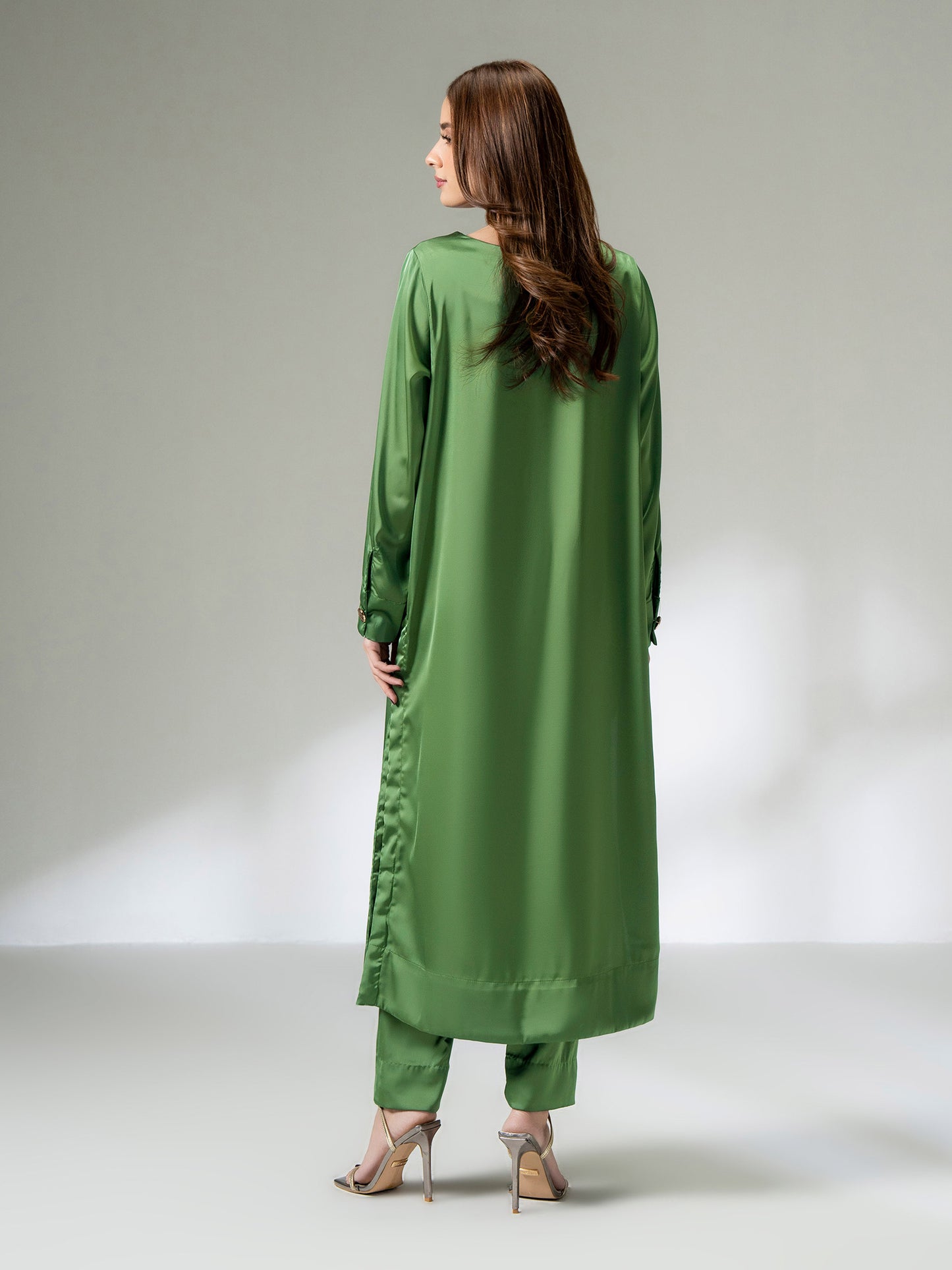 2 Piece Silk Suit (Pret)