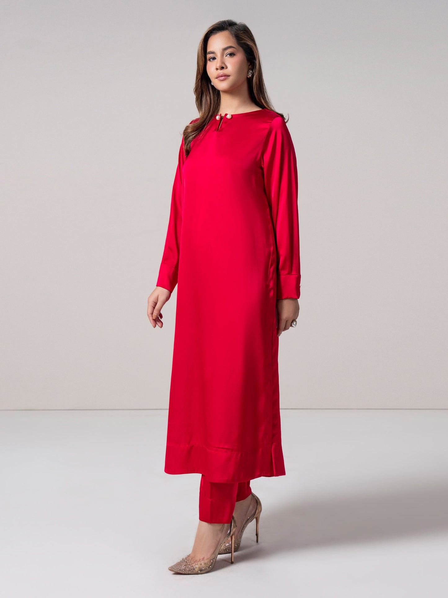 2 Piece Silk Suit (Pret)