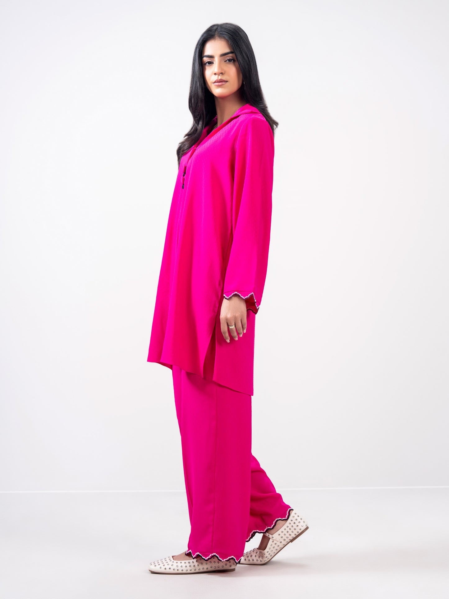 2 Piece Grip Suit- Embroidered (Pret)