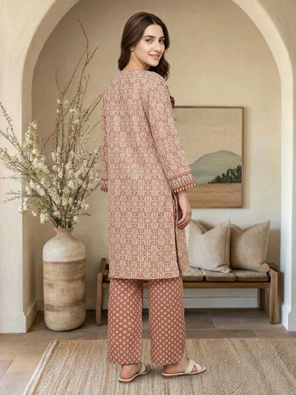 2 Piece Lawn Suit (Pret)