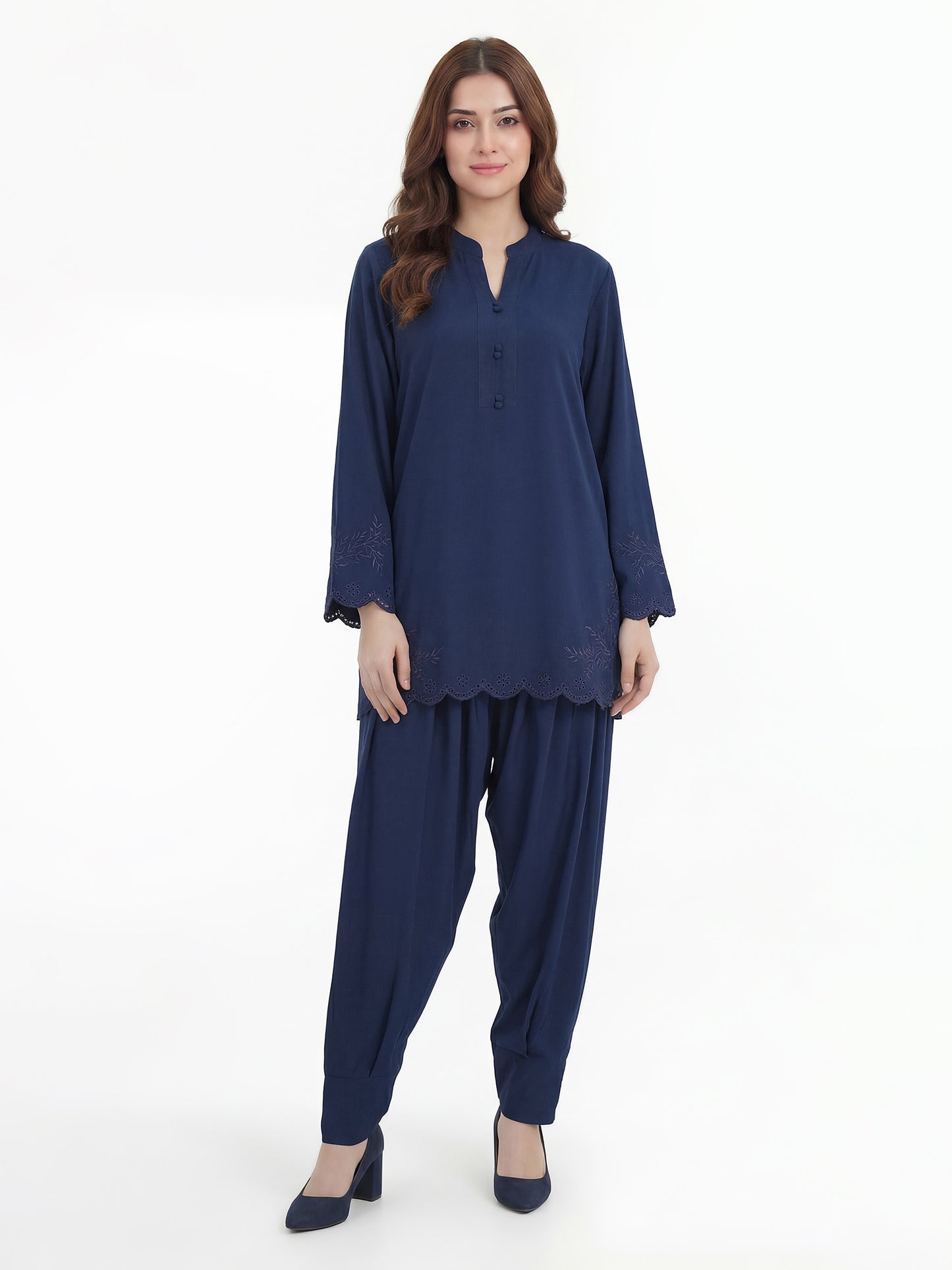 Grip Co-ord set- Embroidered