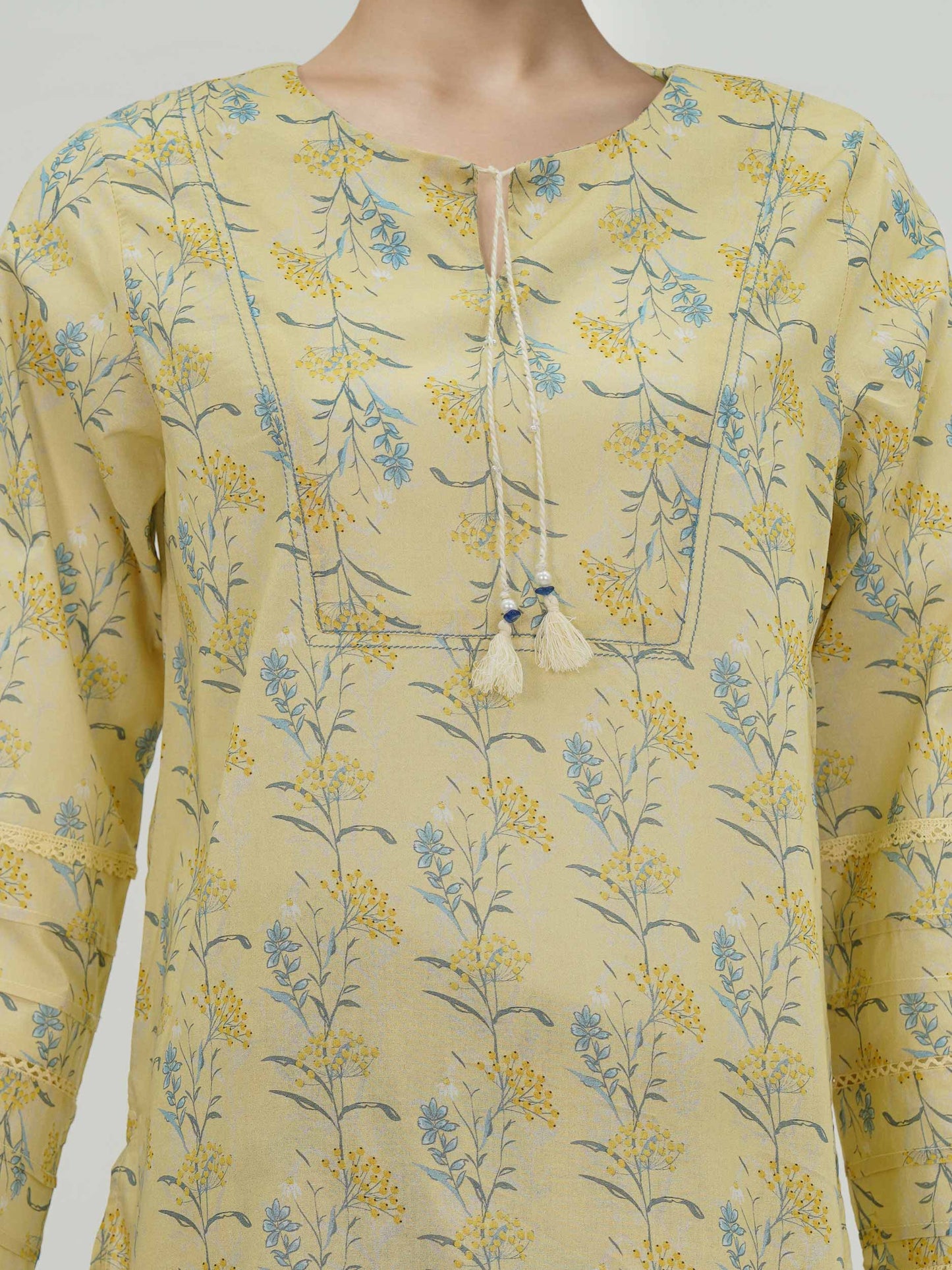 2 Piece Cambric Suit (Pret)