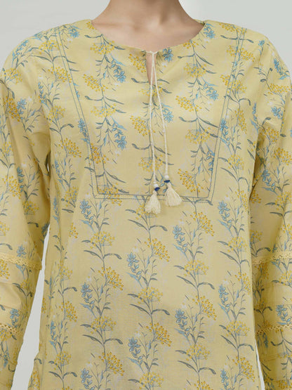 2 Piece Cambric Suit (Pret)