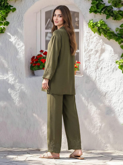 Grip Co-ord Set- Embroidered