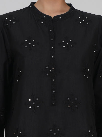 2 Piece Cambric Suit- Embroidered (Pret)