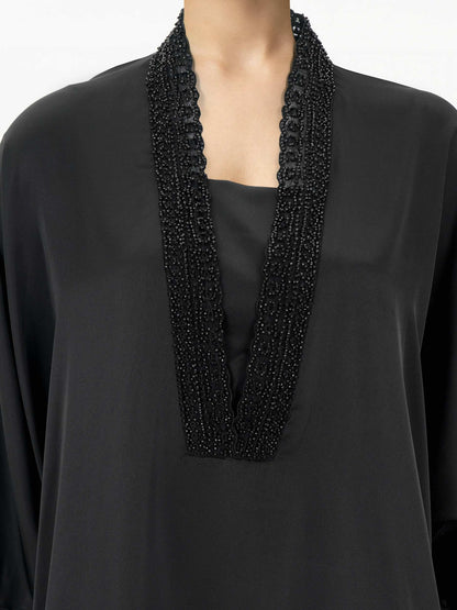 2 Piece Silk Suit- Embellished (Pret)