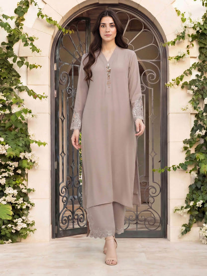 2 Piece Grip Suit- Embroidered (Pret)