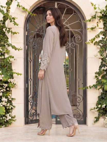 2 Piece Grip Suit- Embroidered (Pret)