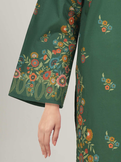 2 Piece Lawn Slub Suit (Pret)