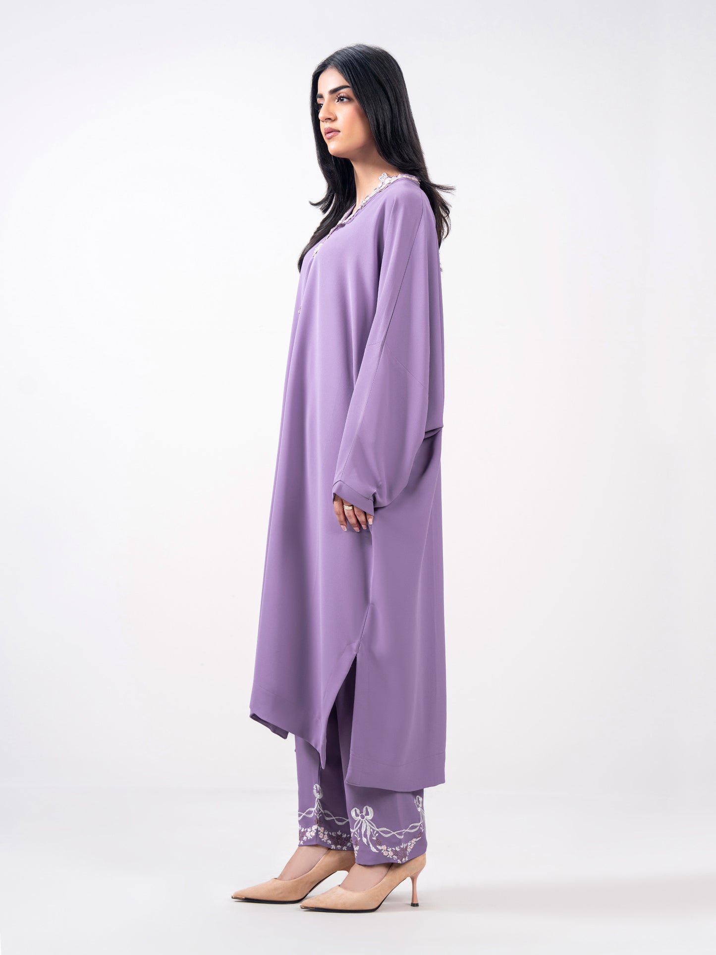 2 Piece Grip Winter Suit- Embroidered (Pret)