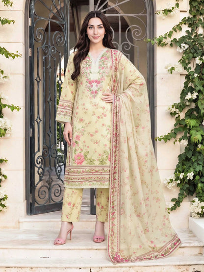 3 Piece Lawn Suit (Pret)