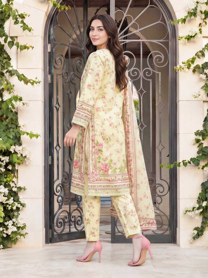 3 Piece Lawn Suit (Pret)
