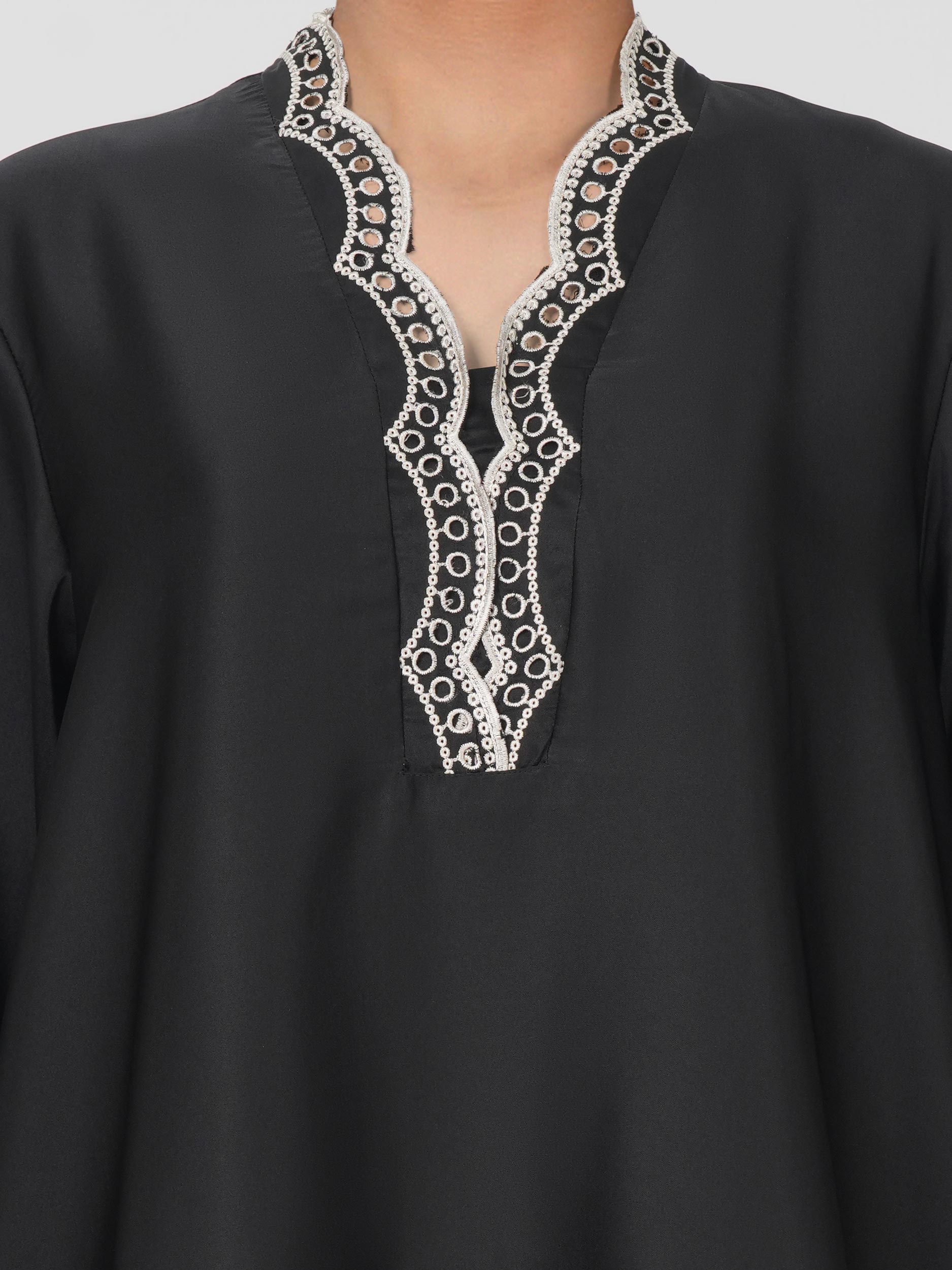 Silk Co-ord Set- Embroidered