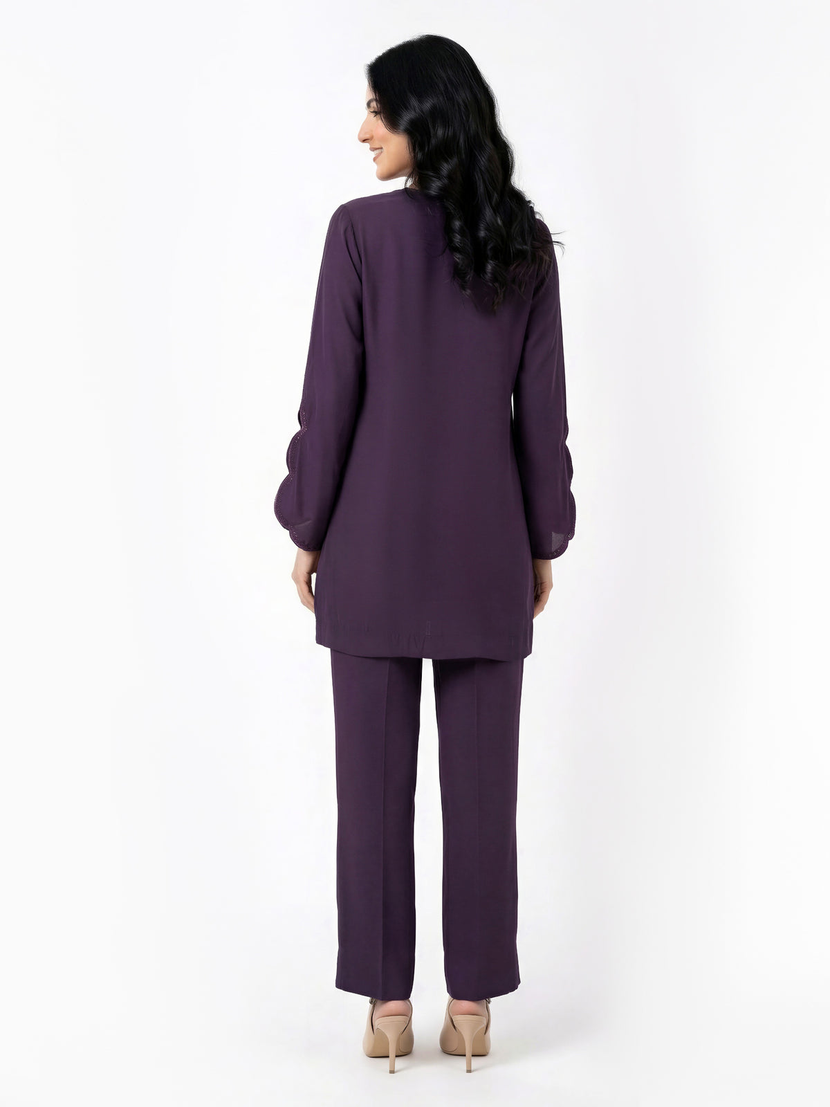 Premium Silk Co-ord set- Embroidered