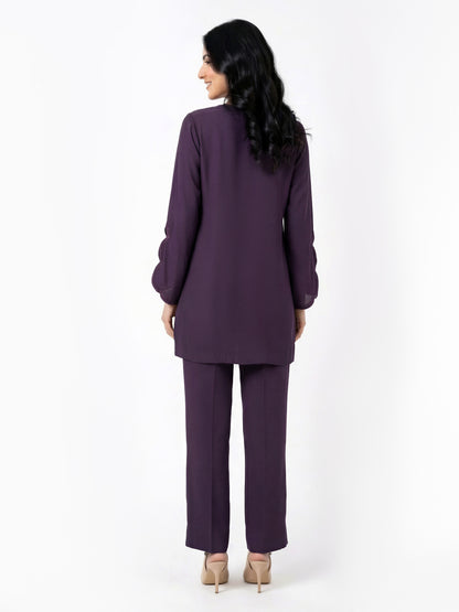 Premium Silk Co-ord set- Embroidered