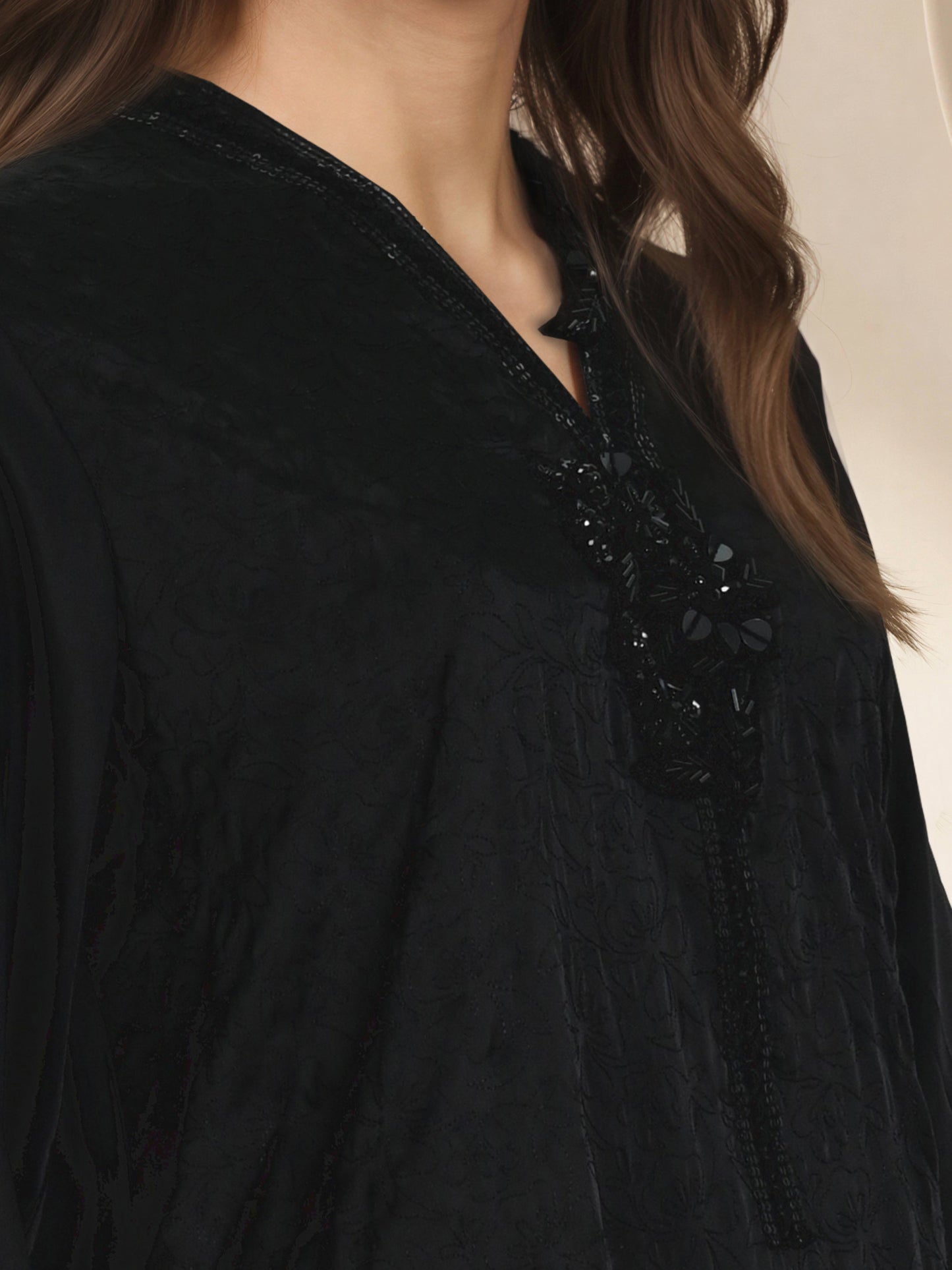 2 Piece Silk Suit- Embroidered (Pret)