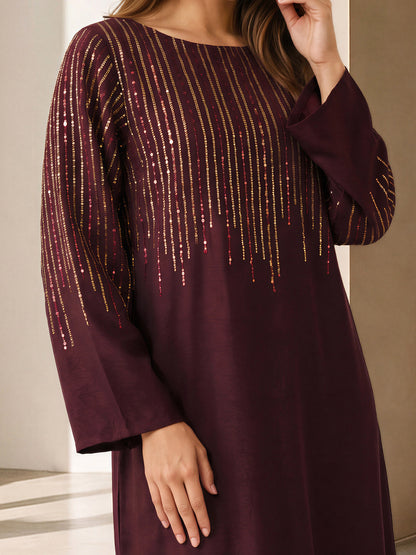 2 Piece Silk Premium Suit- Embroidered (Pret)