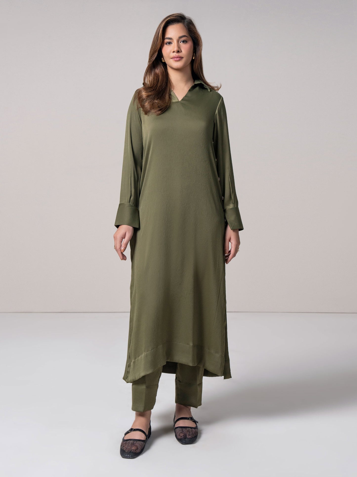 2 Piece Silk Suit (Pret)