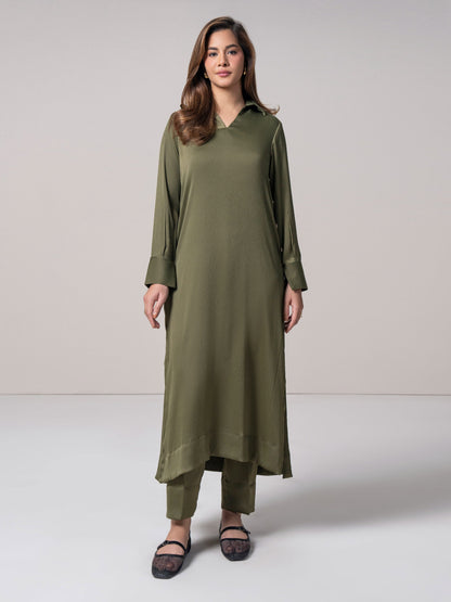 2 Piece Silk Suit (Pret)