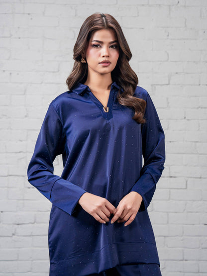 Silk Co-ord Set- Embellished