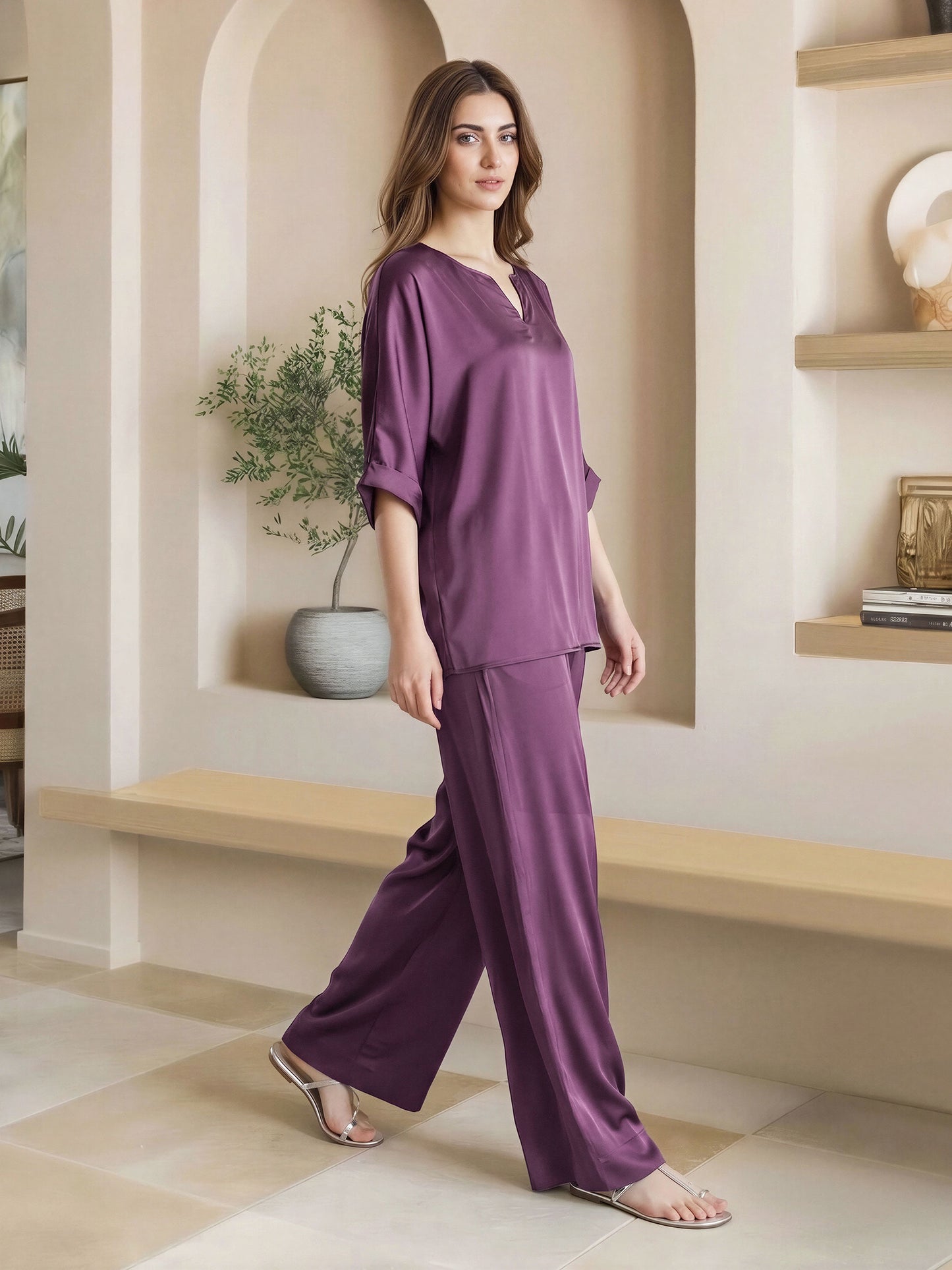Silk Co-ord Set