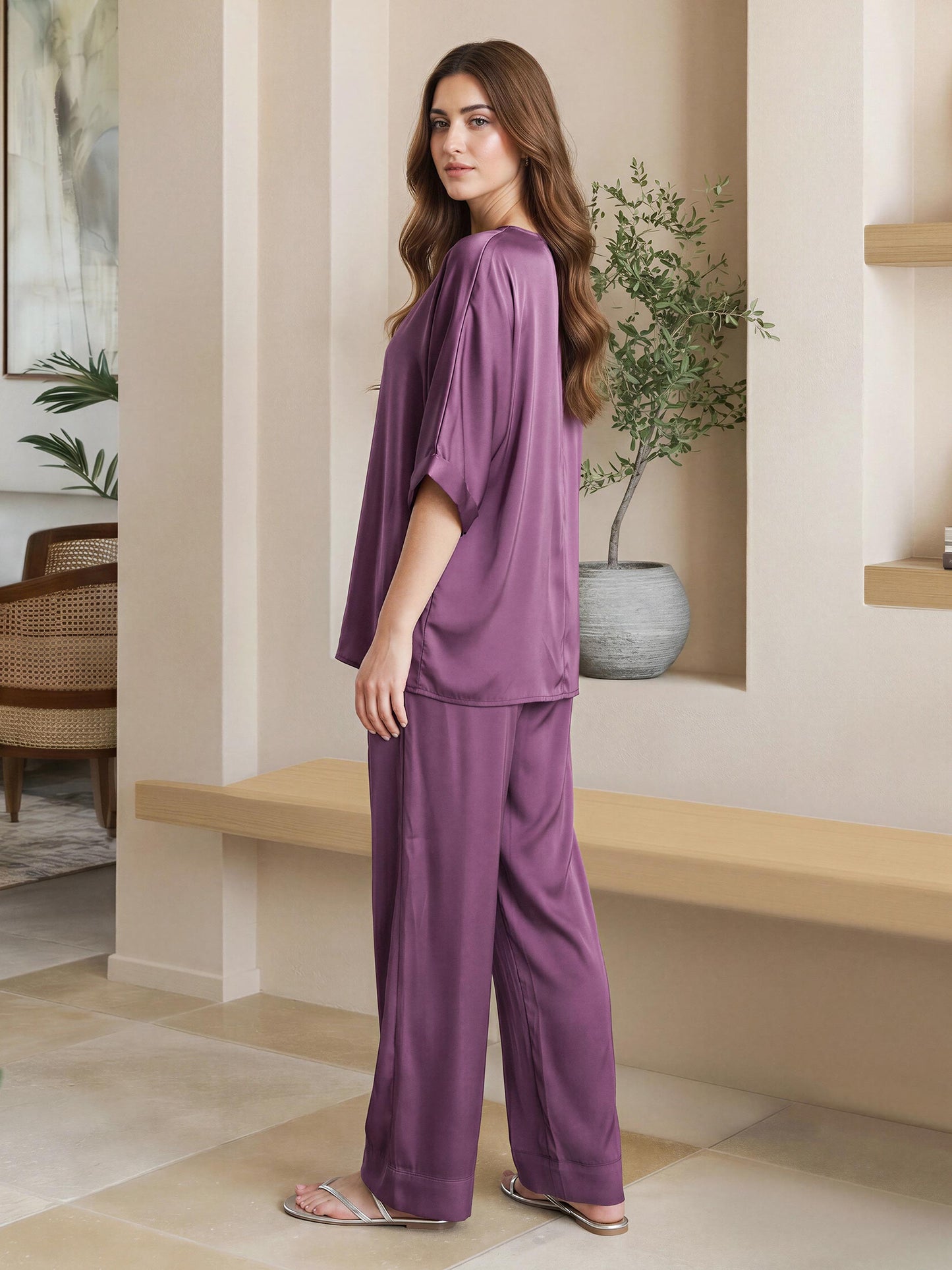 Silk Co-ord Set