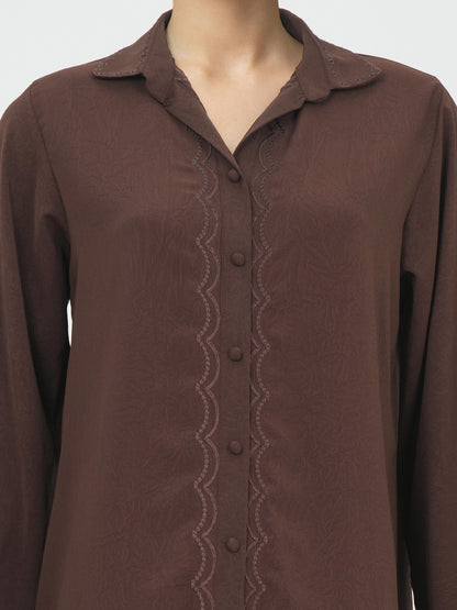 Premium Silk Co-ord set- Embroidered