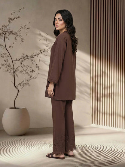 Premium Silk Co-ord set- Embroidered