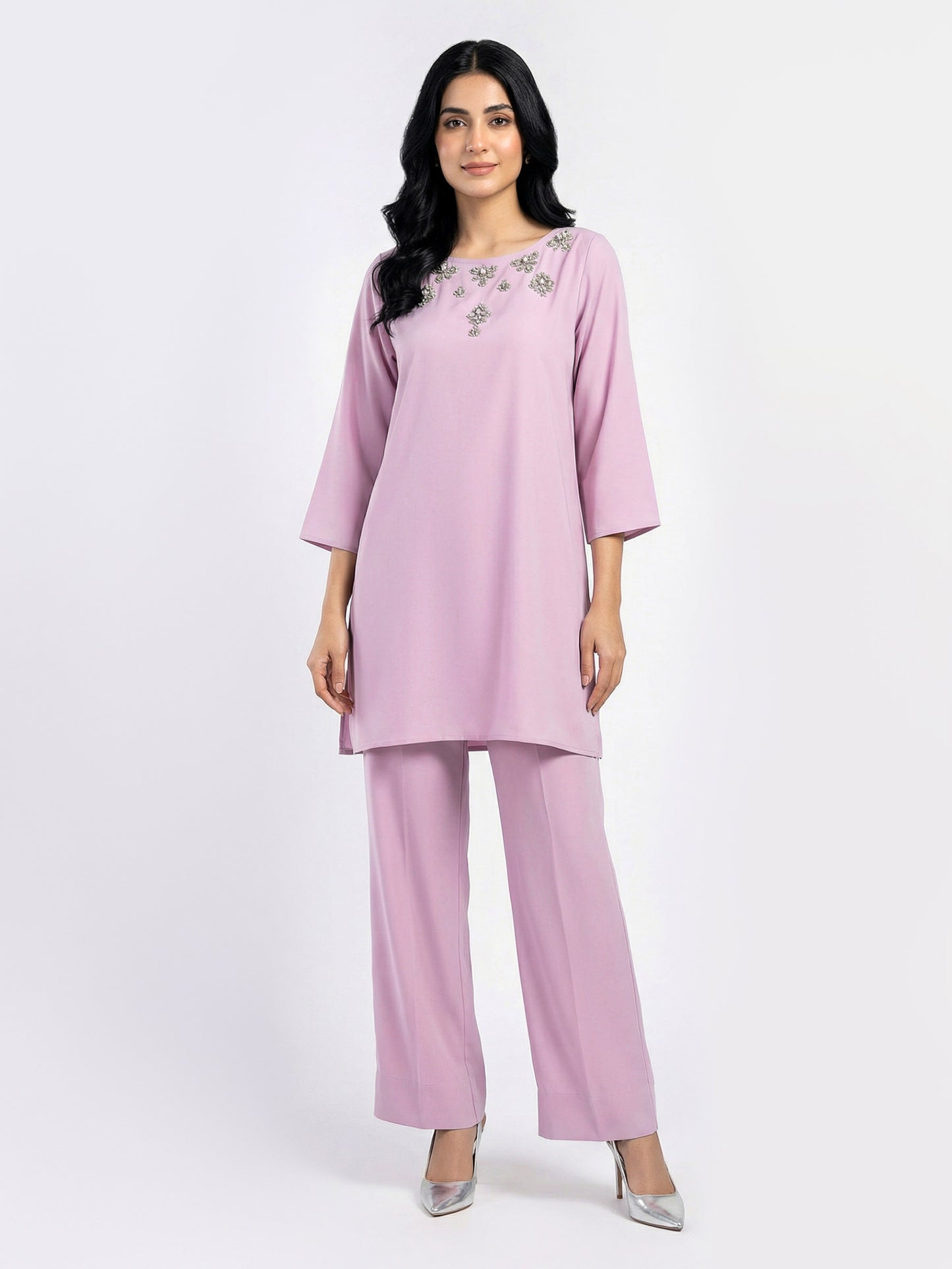 Grip Co-ord Set- Embellished