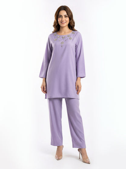 Grip Co-ord Set- Embellished