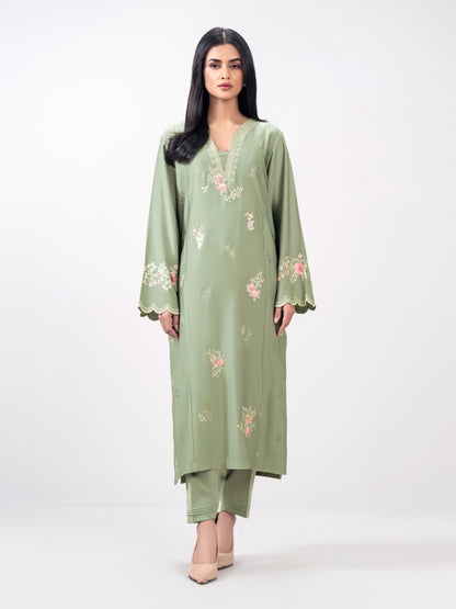 2 Piece Grip Suit- Embroidered (Pret)