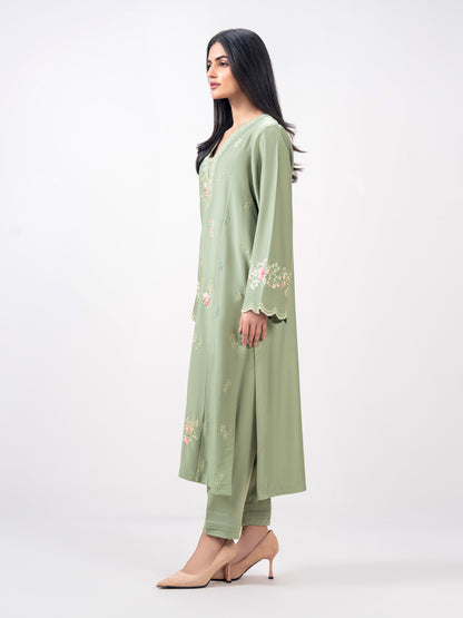 2 Piece Grip Suit- Embroidered (Pret)