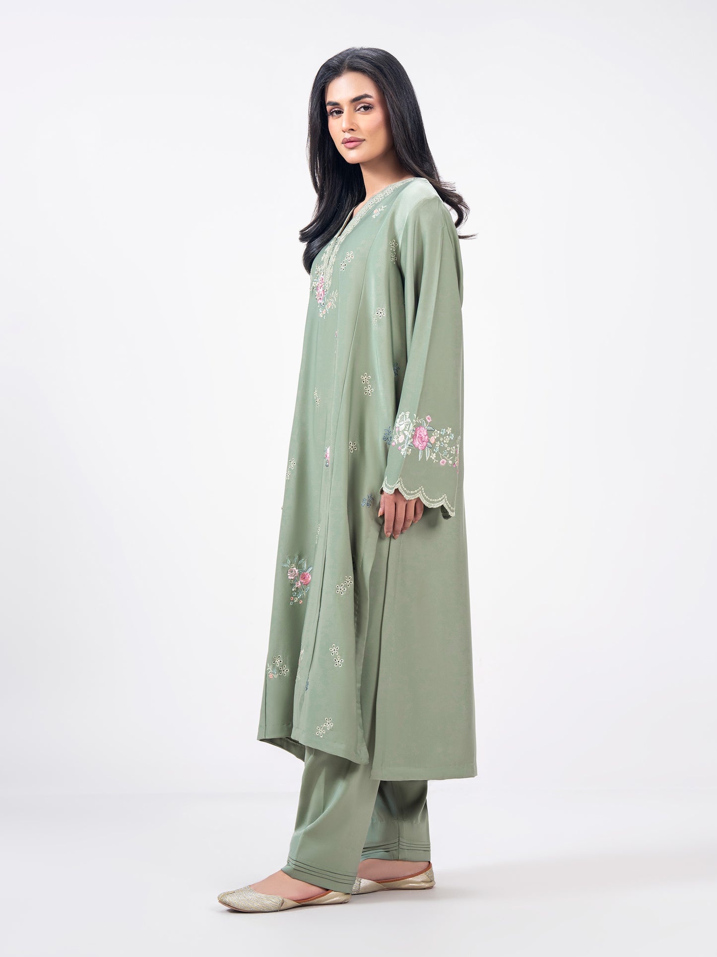 2 Piece Grip Suit- Embroidered (Pret)